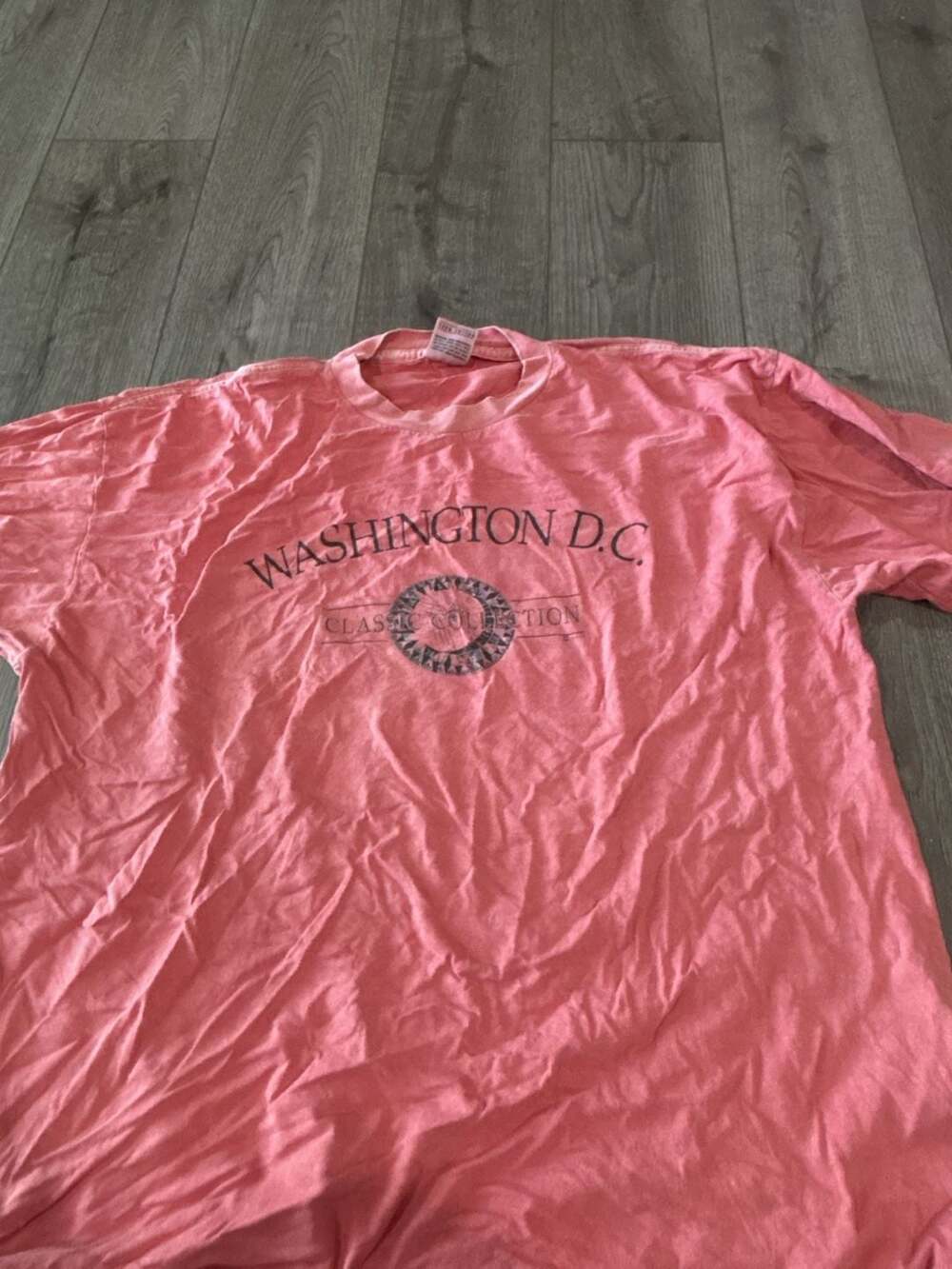 Vintage Washington D.C. Classic Collection Graphic T-Shirt Pink XL